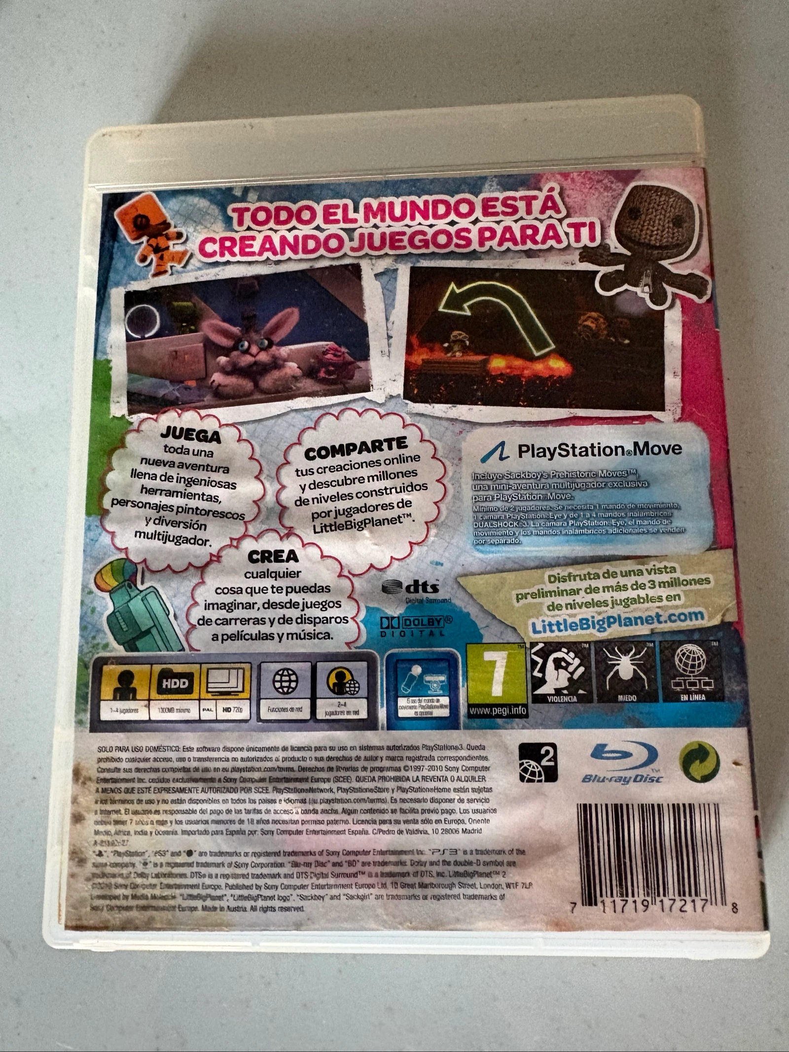 juego ps3 little big planet 2 espanol completo manual littlebigplanet – photo 3